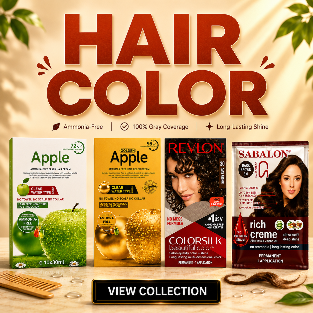 Hair color Range