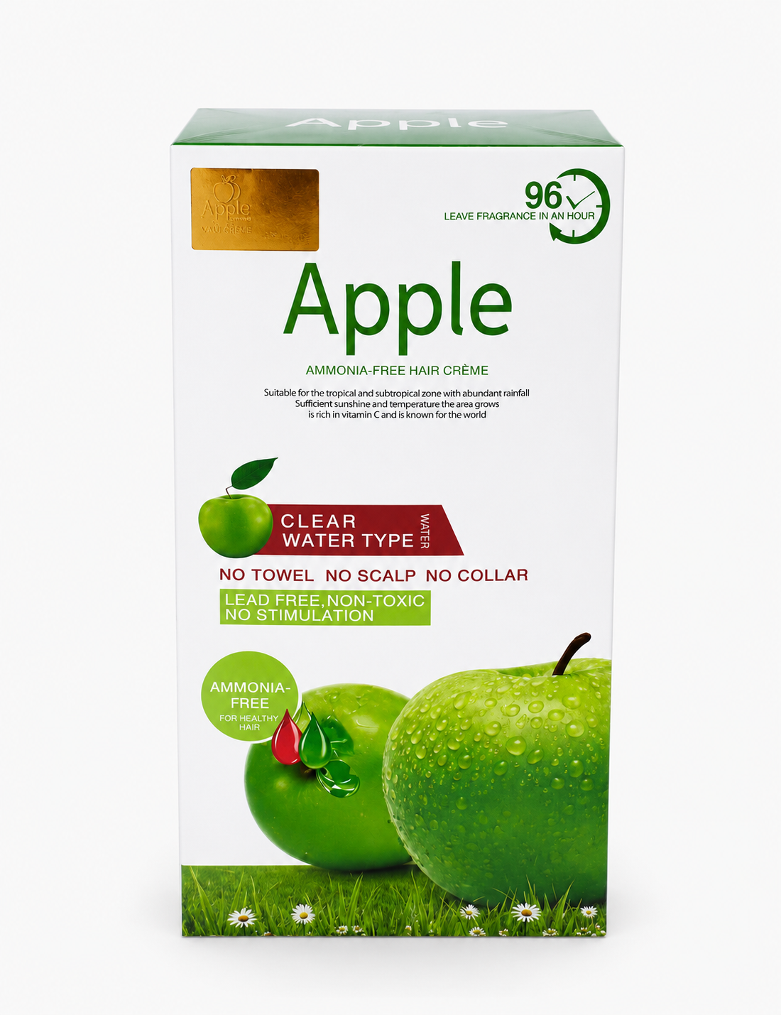 Apple Hair Color – Ammonia-Free, Dark Brown, 1000ml