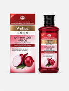 Wellice Onion Hair Oil – Anti Hair Loss, 150ml